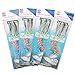 FREE FISHER Bait Fishing Rigs, 22 Packs fishing Bait Rigs Fish Skin Feather Hooks for Freshwater Saltwater