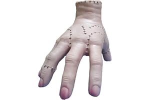 CAIGAIC for Wednesday Addams Family Thing Hand Props Scary for Halloween Cosplay,Family Gatherings, Parties, Addams Family Fans