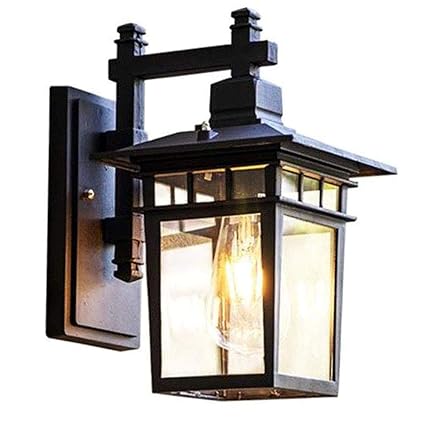 Luxuey Vintage Aussen Wandleuchte Aluminium Rustikal Wandlampe