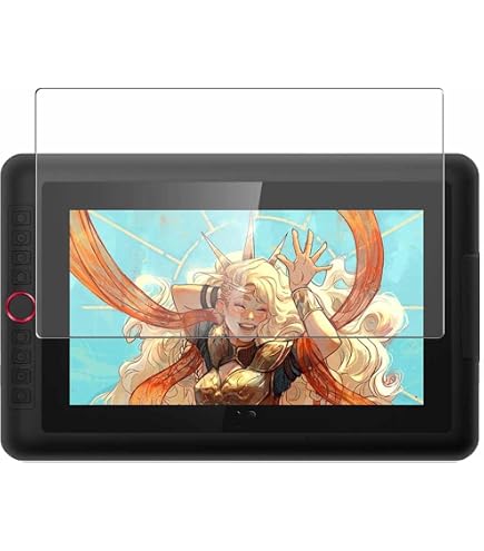 VacFun Lot De 3 Clair Film De Protection D'écran, Compatible Avec XP-Pen Artist 22 Pro 22pro 22, Film Protecteur Sans Bulles(Non Vitre Verre Trempé