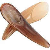 2 Pcs Scraping Board for Massage, Guasha Tool for Fasce Beauty and Muscle Relax, Ox Horn Scraper for Household or Massage Parlor