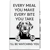 Labrador Retriever Dog Kitchen Towel, Funny Gifts for Dogs Lovers Owners, Dog Decorative Waffle Weave Dish Towels, Labrador Retriever Decor Hand Towels, Dogs Kitchen Bathroom Decor, 16x24 Inch -10