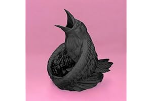 Enchanting Raven Dice Tower for RPG Enthusiasts, Perfect Dungeons and Dragons Accessory, Ideal DND, Crow, Bird, Gothic D&D Di