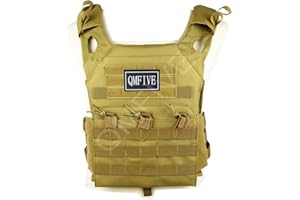 QMFIVE Tactical Vest JPC Molle Vest Airsoft Paintball Adjustable CS Game Protective Vset Outdoor Waistcoat Gear
