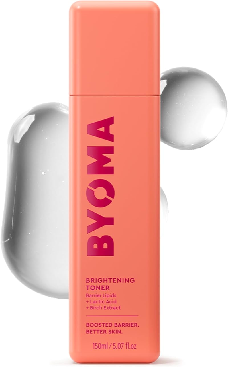 BYOMA Brightening Toner 150ml Deep Clean Pores Improve Tone Texture Lactic Acid