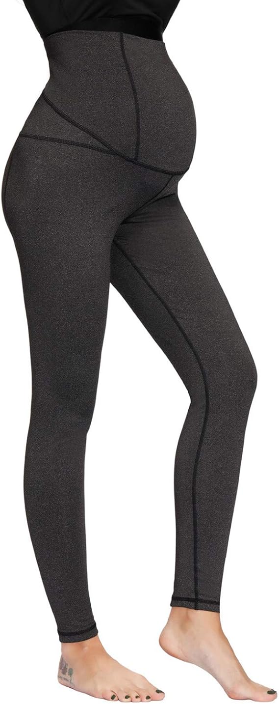 Maacie Women Maternity Yoga Pants Leggings Workout Active Athletic