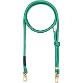 LOTMIAI Paracord Bag Strap Crossbody Replacement Handmade Adjustable Shoulder Bag Strap for Street Style Bag Canvas Bag