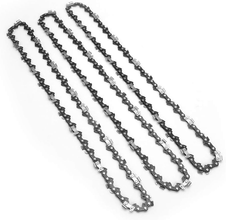 PREM PRODUCT 3pcs Chainsaw Semi Chisel Chains 3/8LP 050 52DL for Husqvarna 236E Husqvarna Chainsaw Mill Ripping Chain Worx Parts greenworks