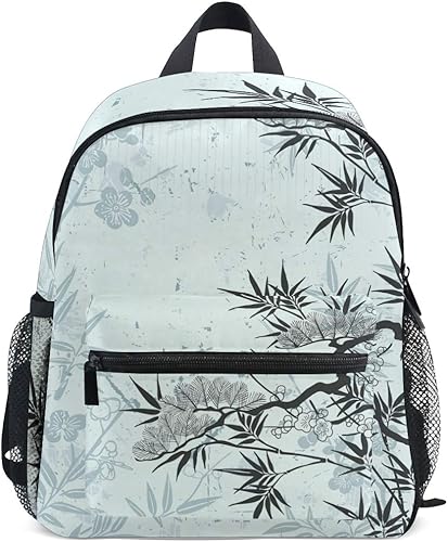 Amazon リュック 子供用 おしゃれ 保育園 男の子 小学生 キッズ こども 子ども 小型 小さい 小さめ 軽量 リュックサック 撥水 通園 竹 たけ 絵画 人気 女の子 デイバッグ ミニリュック ジュニア リュックサック