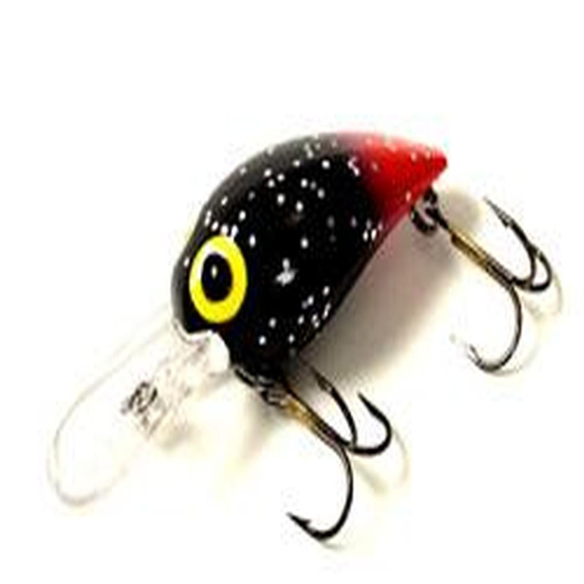 Brad's Killer Fishing Gear Wee Wiggler Black Silver and