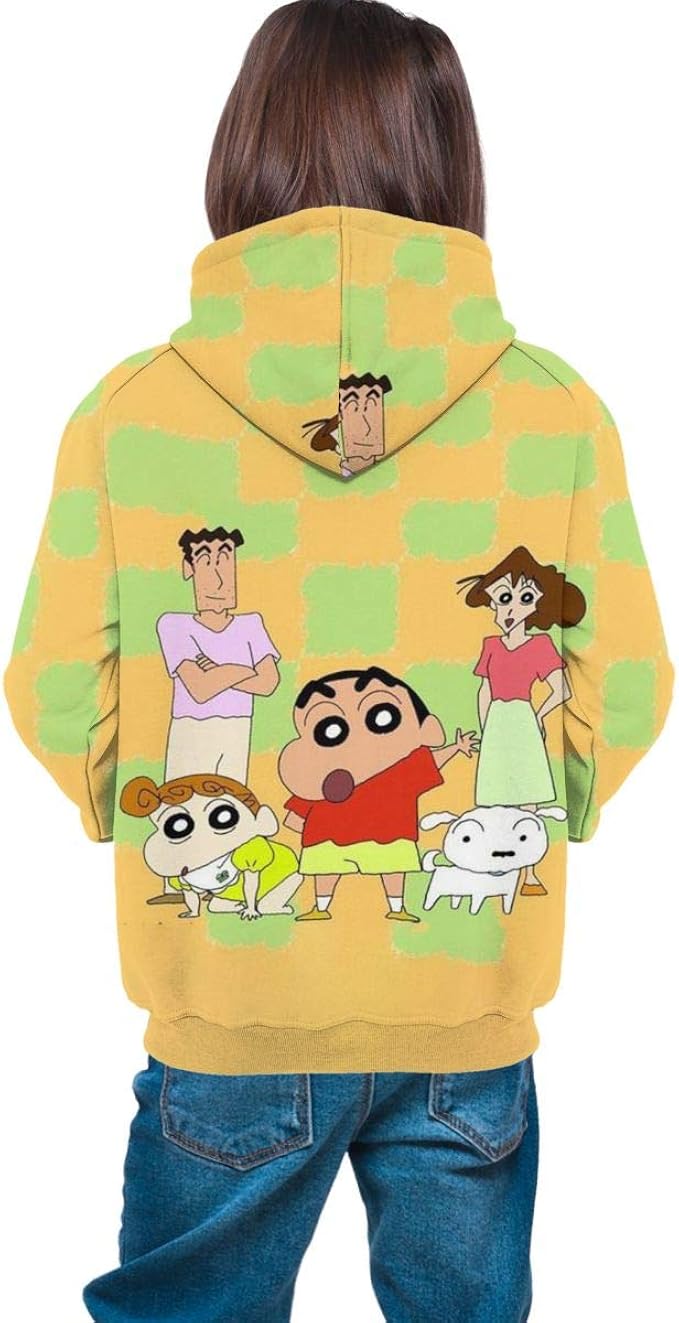 Amazon Co Jp クレヨンしんちゃん パーカー キッズ トレーナー フーディー 高校生 おしゃれ セーター カジュアル 通学 長袖 スウェットシャツ 春秋冬 スウェット フード付き ポケット カジュアルジャケット フーディs 7 8 服 ファッション小物