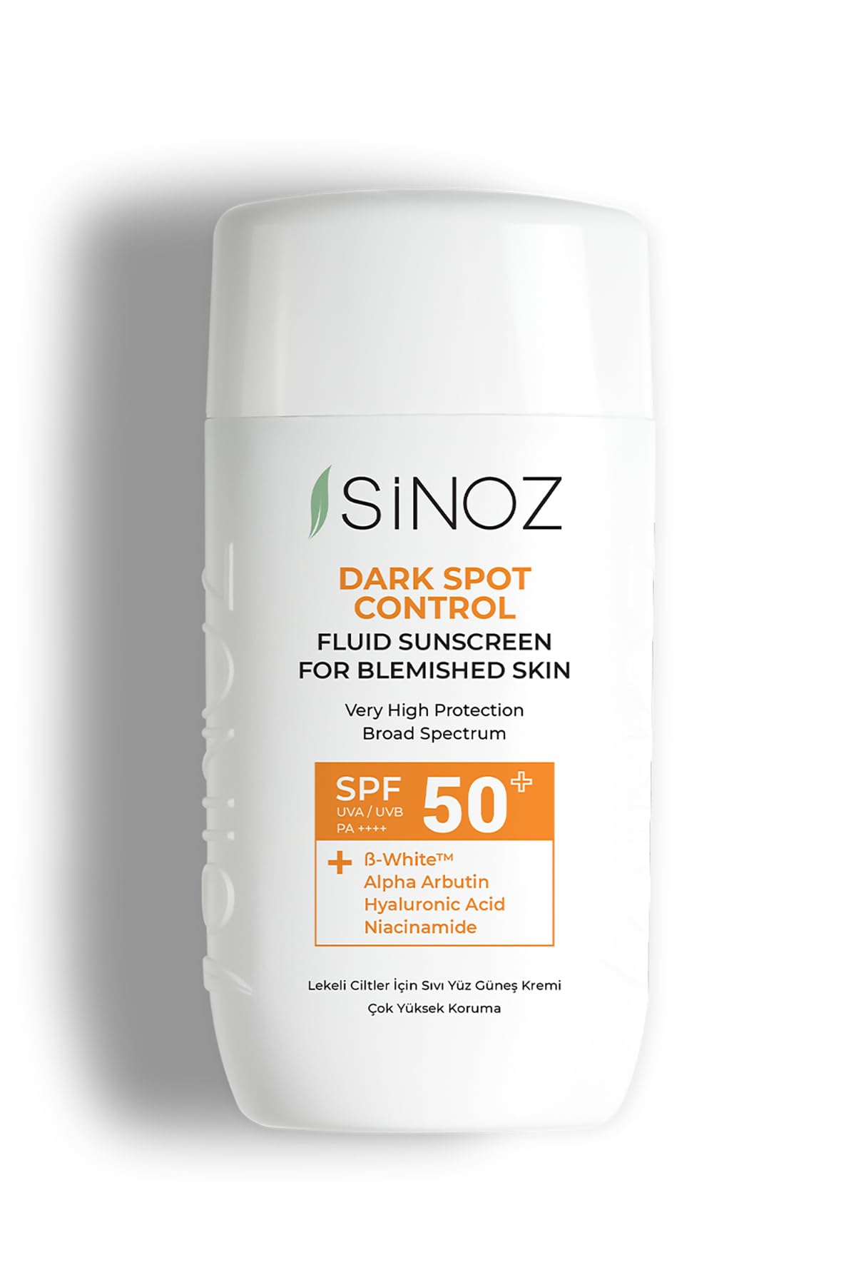Sinoz,Dark Spot Control Fluid Sunscreen SPF50+ / PA++++