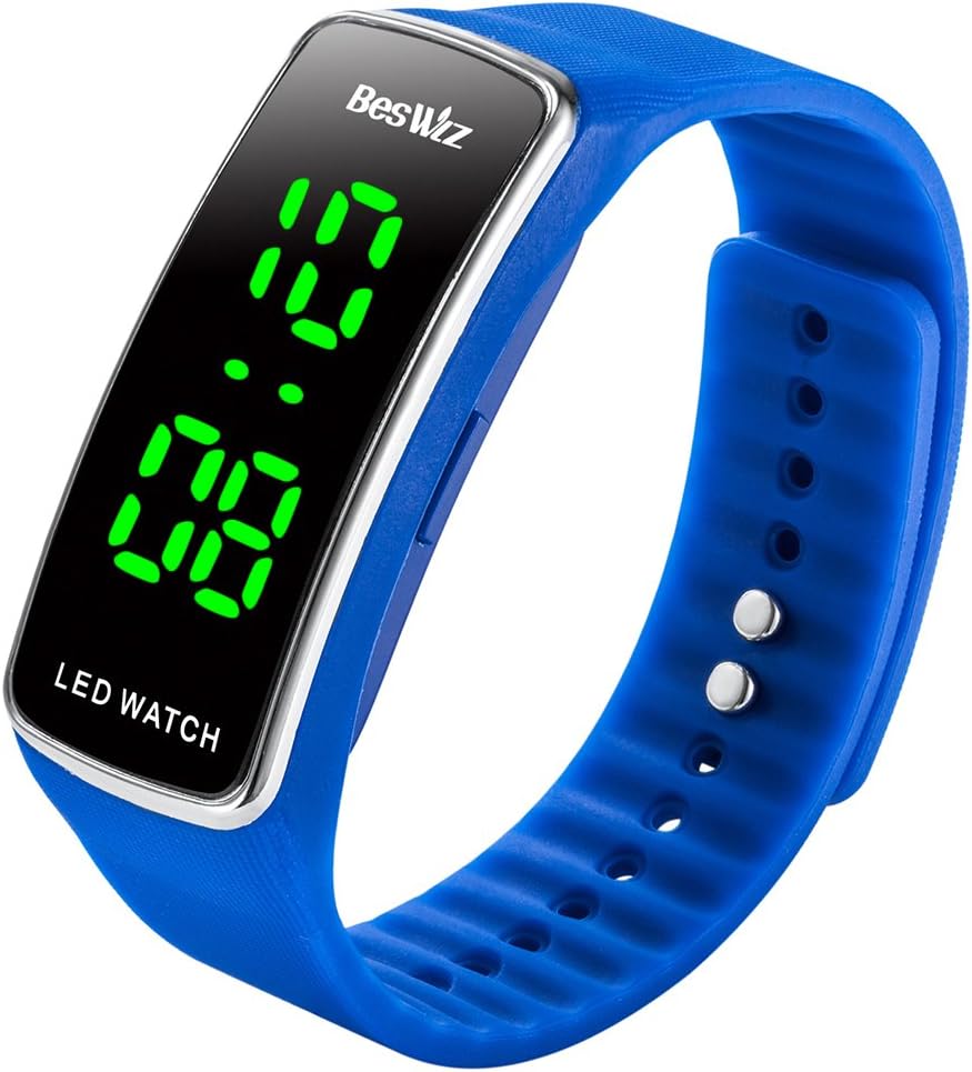 Unisex Digital Kids Digital Watches Waterproof Outdoor Sports LED Wristwatch for Boys Girls Kids Teenager