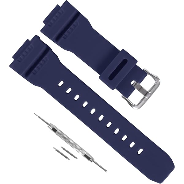 Cinturino In Resina Di Ricambio Per Casio G-Shock GW-7900B / G-7900 / GR-7900GK - Colore Blu - Originale E Resistente
