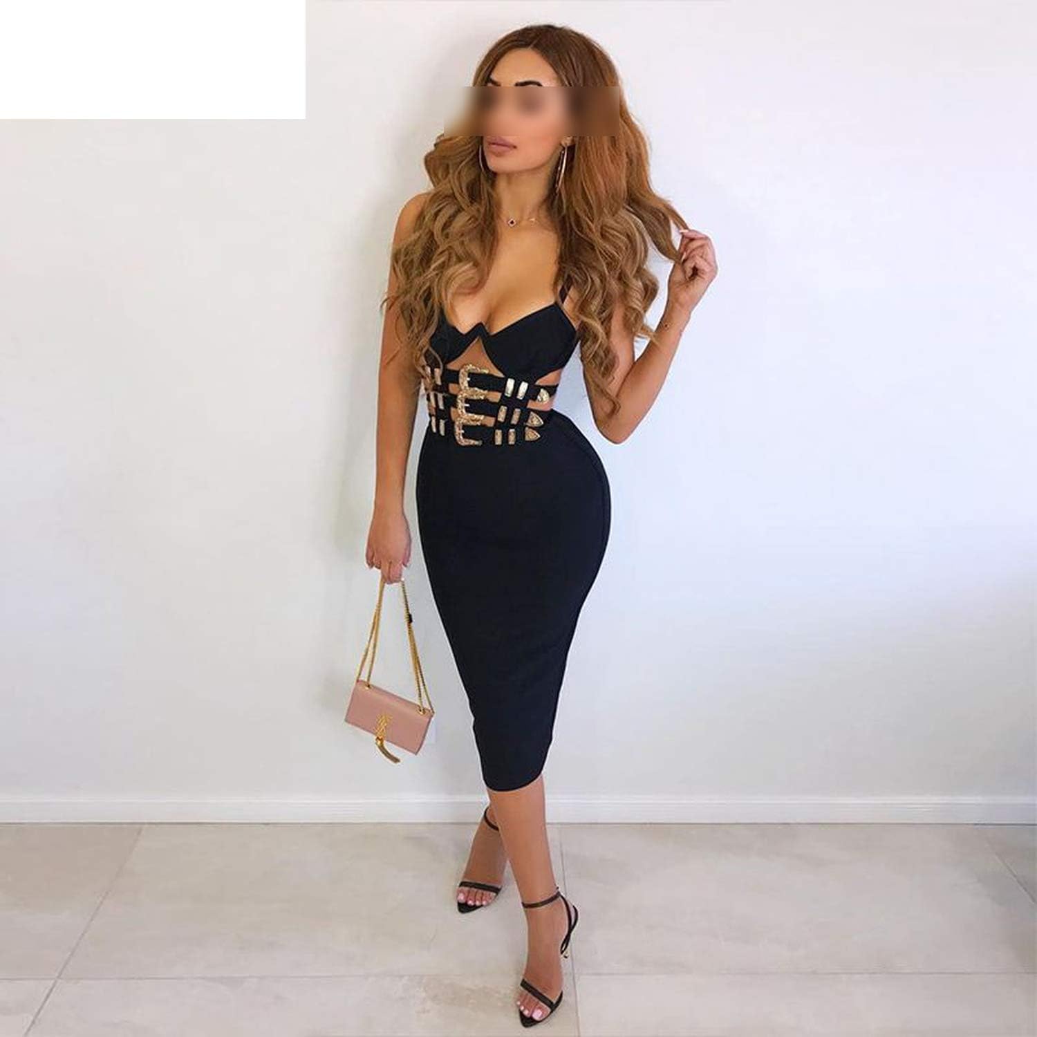 sexy black bandage dress