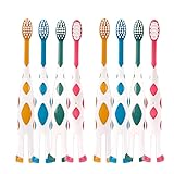 newrichbee 8 Packs Kids Toothbrush, Extra Soft