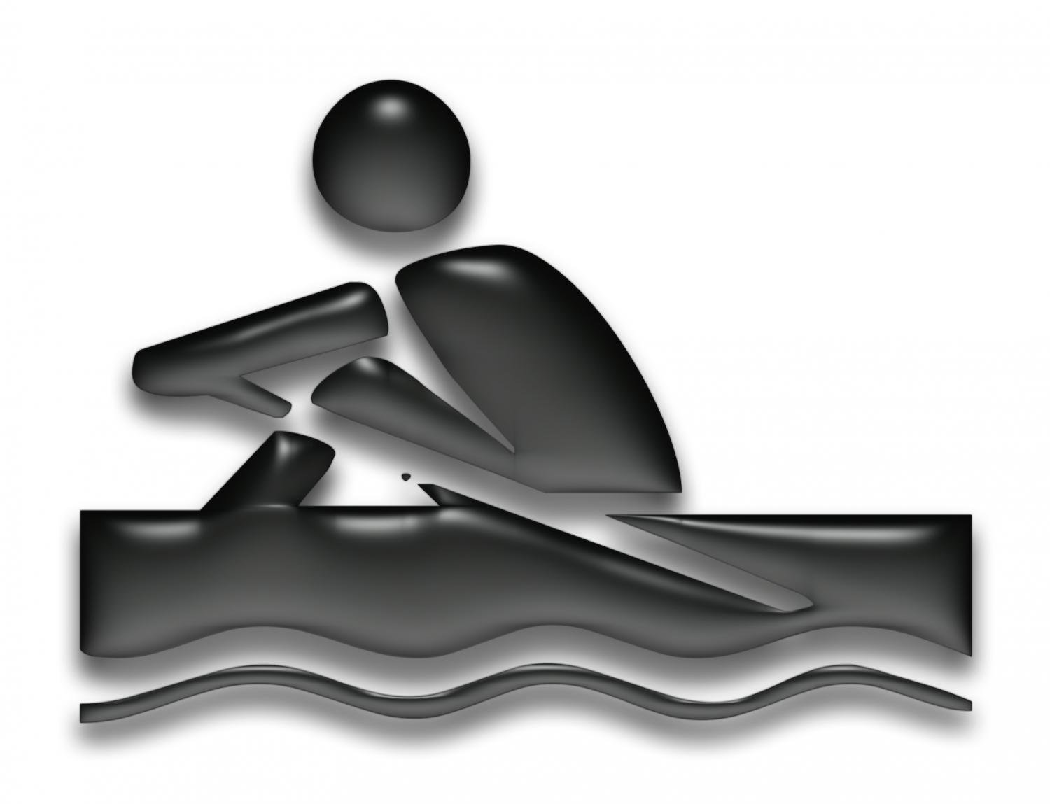 Wallmonkeys FOT891680324 WM244094 Rowing Symbol Peel and