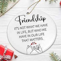 Friendship Ornament, Friends Christmas Ornaments