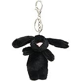 Cute Bunny Plush Keychain for Backpack, 3.5" Inch Mini Rabbit Keychain Bag Charm Pendant Gift for Women