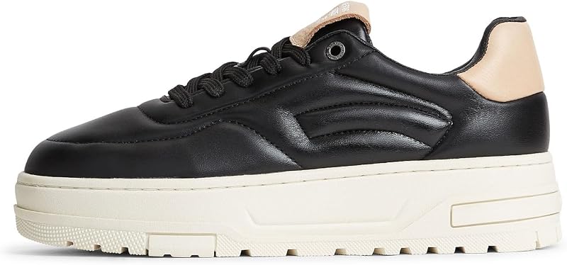 Raw C.V. LHANA IV Lea Cup, pour Femme, Noir (Black D29854-01-990), 36 EU