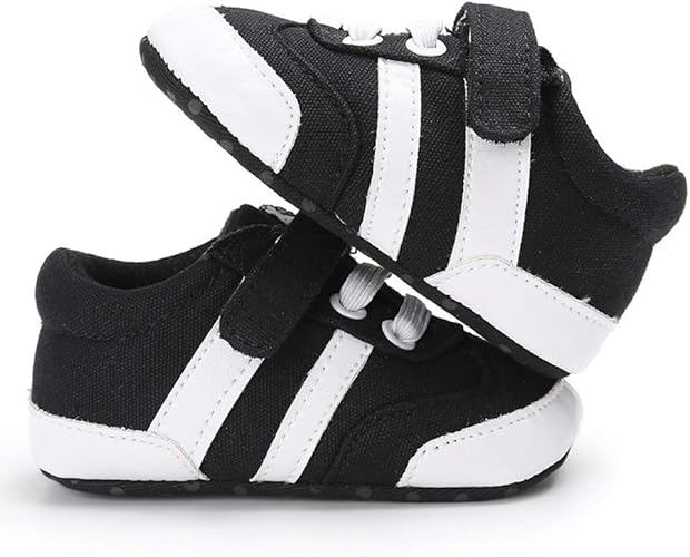 baby boy white canvas shoes