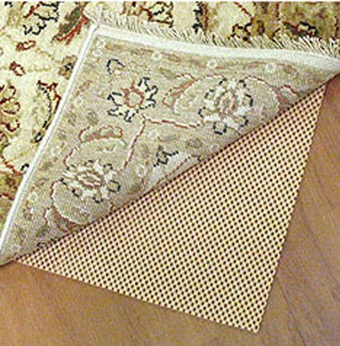 Home Dynamix Ultra Stop Non-Skid Cushioned Rug Pad, 9'x12'3", Cream/Neutral