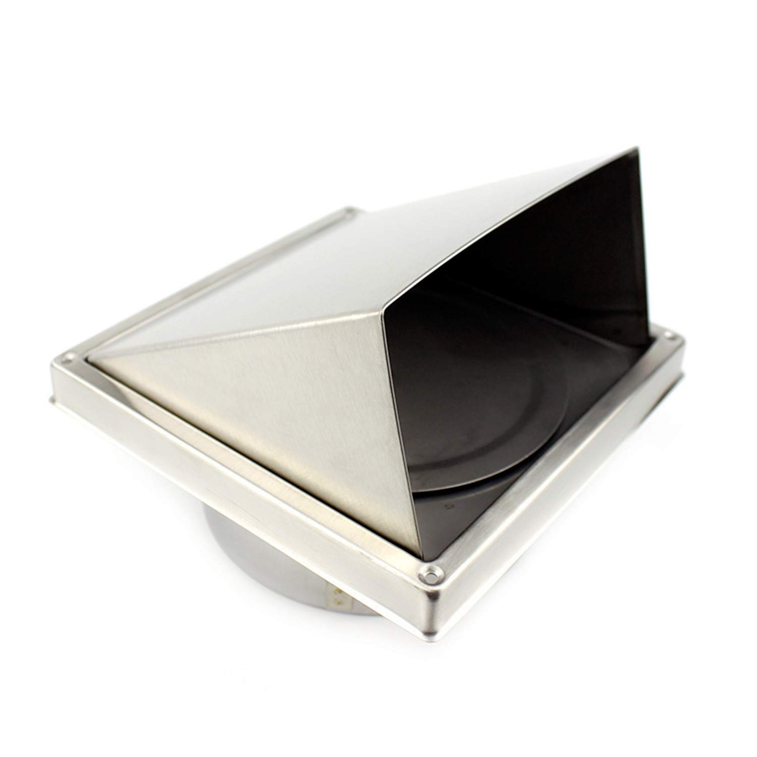 Buy MYOYAY304 Stainless Steel 6 inch Wall Vent Cap Square External