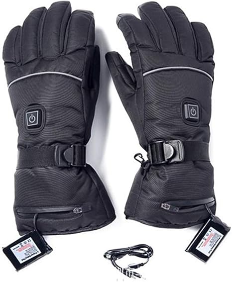 Amazon.com: TIANMIAOTIAN Cycling Gloves Heated Gloves Thermal Waterproof Gloves Winter 