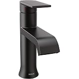 Moen 7882BL Genta Single-Handle Pull-Down Sprayer Modern Kitchen Faucet ...