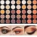 DE'LANCI 35 Color Eyeshadow Makeup Palette Set - High Pigmented - Professional Nudes Warm Natural Shimmer Matte Eye Shadow Cosmetic Kit #35O