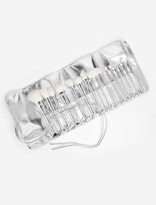 Kylie Cosmetics Silver Collection Limited Edition Brush Set Amazon Co Uk Beauty