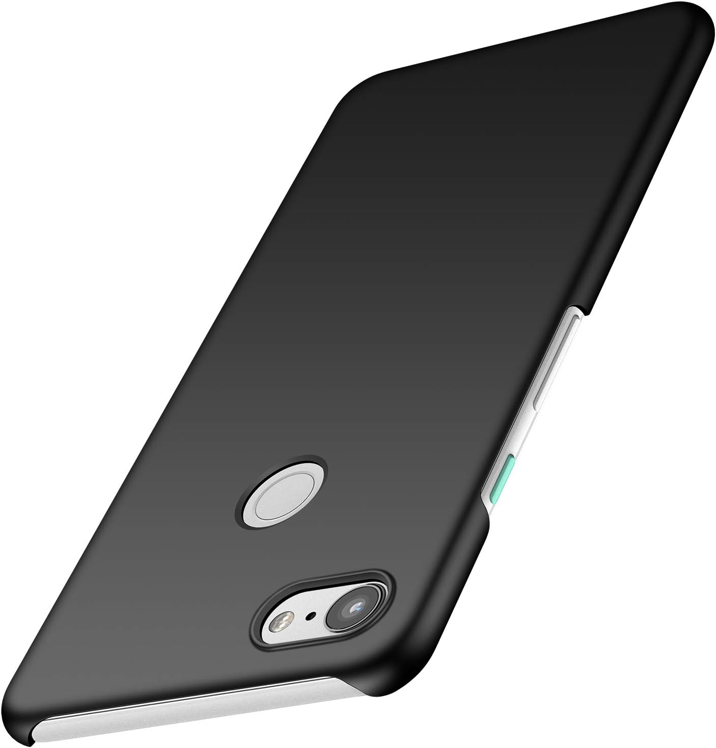 Avalri Google Pixel 3 Case, Ultra Thin Anti-Fingerprint and Minimalist Hard PC Cover for Google Pixel 3 (Silky Black)