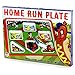 ATAZUA Birsppy Fun Kids Dinner Plate Home Run Baseball Themed | Your Kids Will Eat Better | Be A Winner & Hit A Home Run At Breakfast Lunch & Dinner. Promotes Healthy Eating!