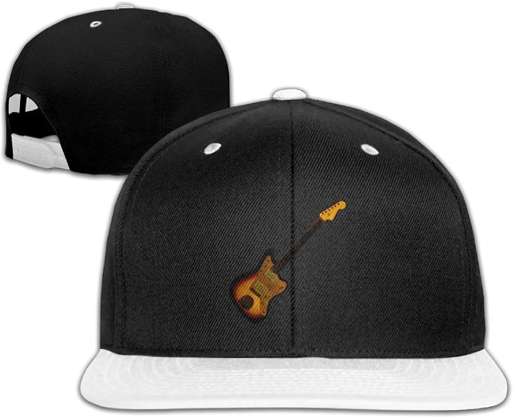 Rock Guitar High Cost Effective Snapback Fitted Hats Street Dancing