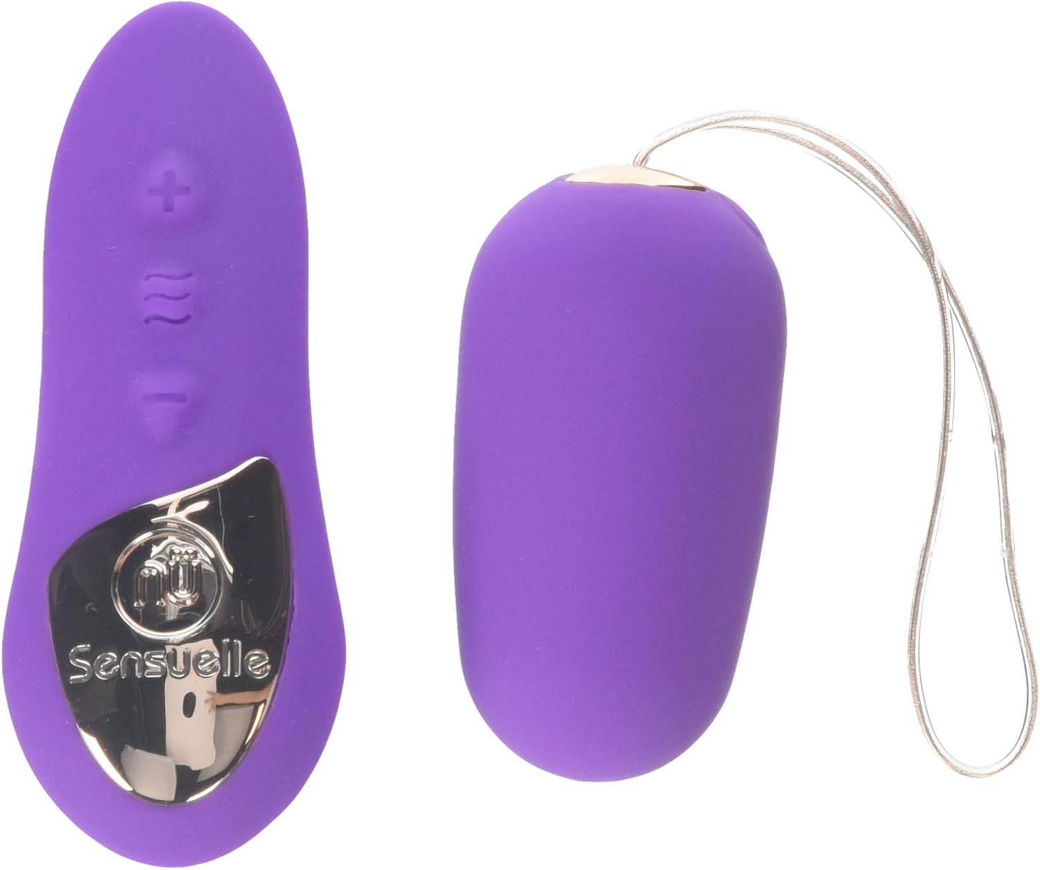 Nu Sensuelle Remote Control 15 Function Petite Egg, Purple, One Size
