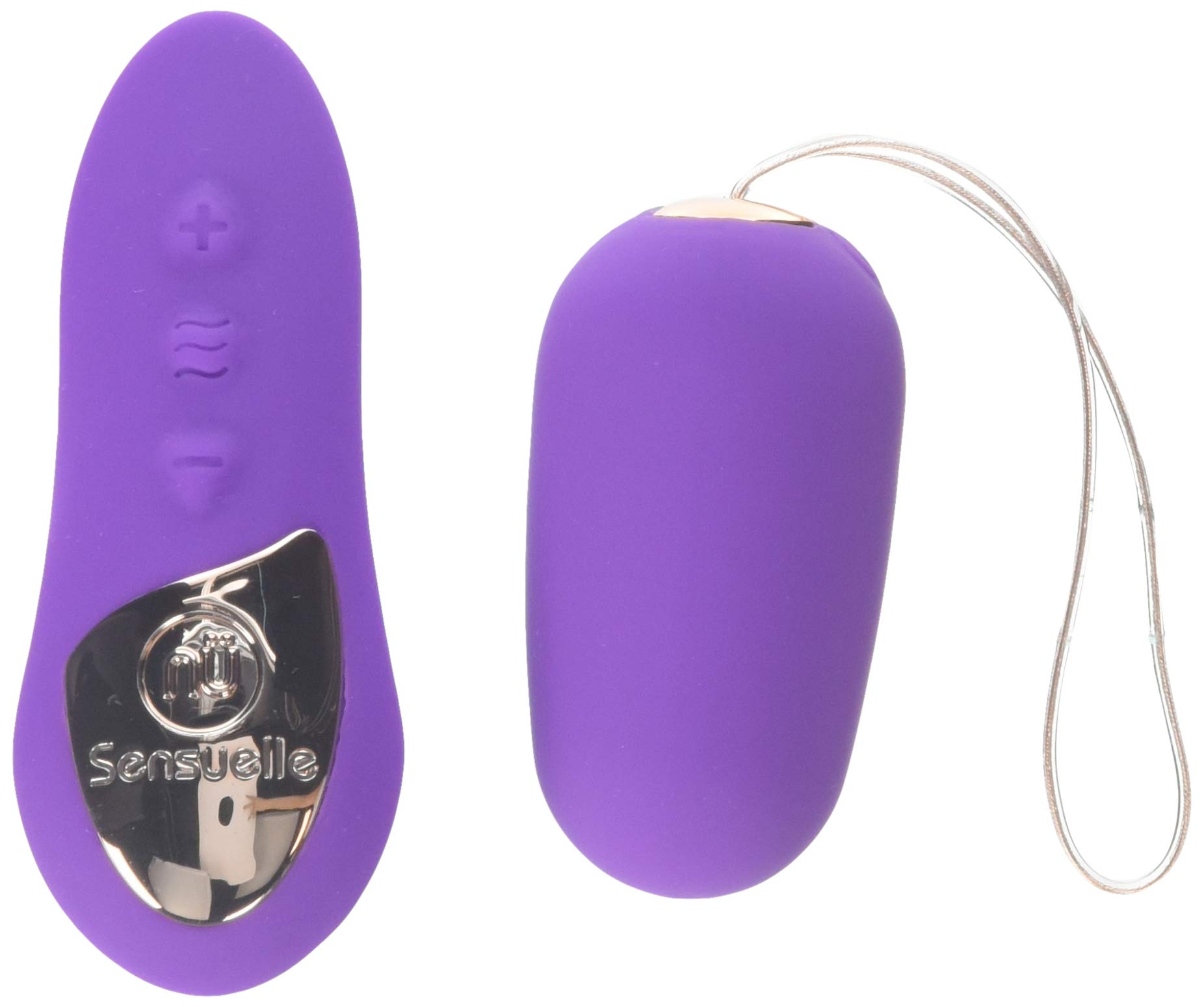Nu Sensuelle Remote Control 15 Function Petite Egg, Purple, One Size