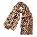 EIALA Women Fashion Leopard Pattern Animal Print Shawl Scarf Wrap (Leopard)