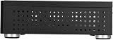 Lazmin112 C60(2.0) Mini ITX/MAXT Desktop Computer Case Black Aluminum Alloy HTPC view 4