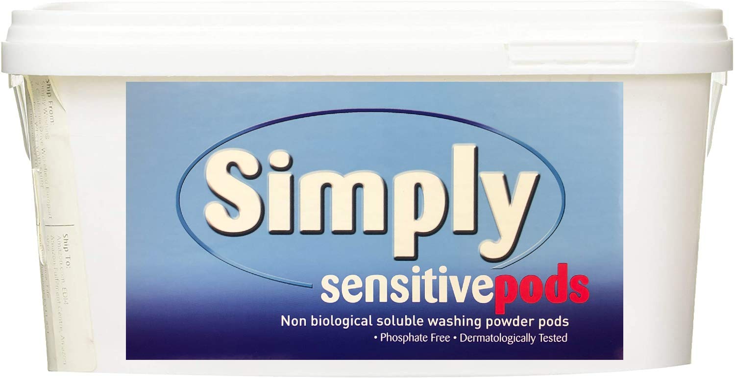 Simply Sensitive Non-Bio Soluble Powder Soft-Tabs - Pack of 200 Washes