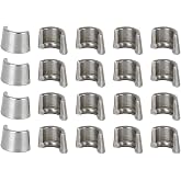 F FIERCE CYCLE 20pcs 8mm Valve Stem Diameter Hardened Valve Keeper Locks Steel Race Locks for GY6-125