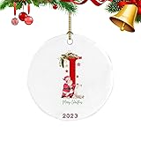 26 Letters Santa Claus Christmas Pendant,Ornaments