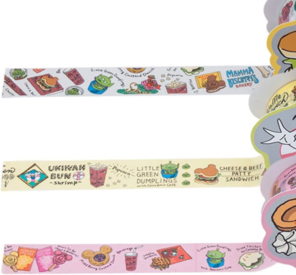 Amazon Co Jp ディズニー パークフード柄 マスキングテープセット 3個入り 文房具 東京 ディズニーリゾート ディズニーランド ディズニーシー Tdr リトルグリーンまん ミッキーワッフル うきわまん ミッキーアイス ピザ など 文房具 オフィス用品