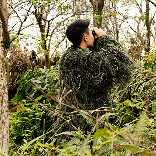 EAmber Ghillie Suit 3D Youth Camo Camouflage Hunting Apparel Clothing