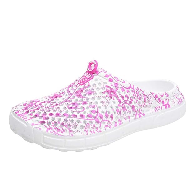 Pingtr - Damen Sandalen - Frauen -Strand-Sandalen aushöhlen beiläufige atmungsaktive Hausschuhe Flats Schuhe