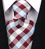 Scott Allan Mens Plaid Necktie