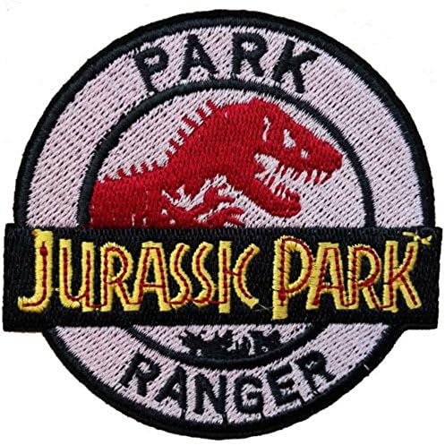 Jurassic Park Security Officer Logo Embroidered Patch