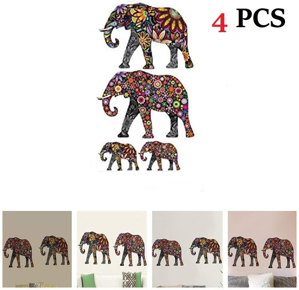 Best living room decal elephant