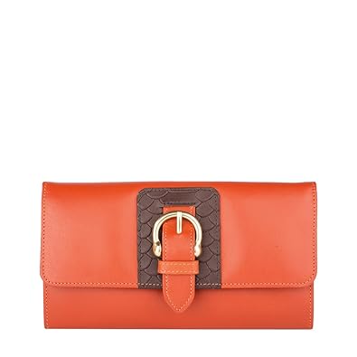 Hidesign Womens Wallet (Orange)
