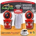 Solofill K6 Universal Refillable Brewing Pod Compatible With Keurig, 1.0 & 2.0 Brewing Systems