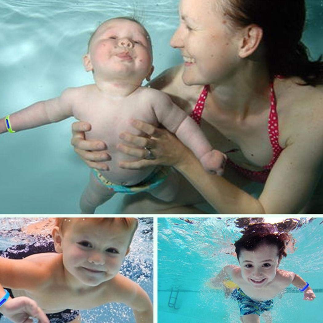 yagot Pulsera Repelente de Mosquitos Anti Mosquito Pest Insect Niño Repelente Muñequera Pulsera Artefacto de Verano(Color al Azar)